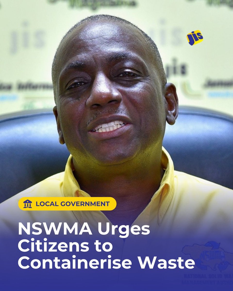 As Jamaicans undertake massive clean-up activities on Labour Day, Friday, May 23, the National Solid Waste Management Authority (NSWMA) is urging them to properly containerise their waste.

Containerisation is the practice of securely packaging solid waste in garbage bags and