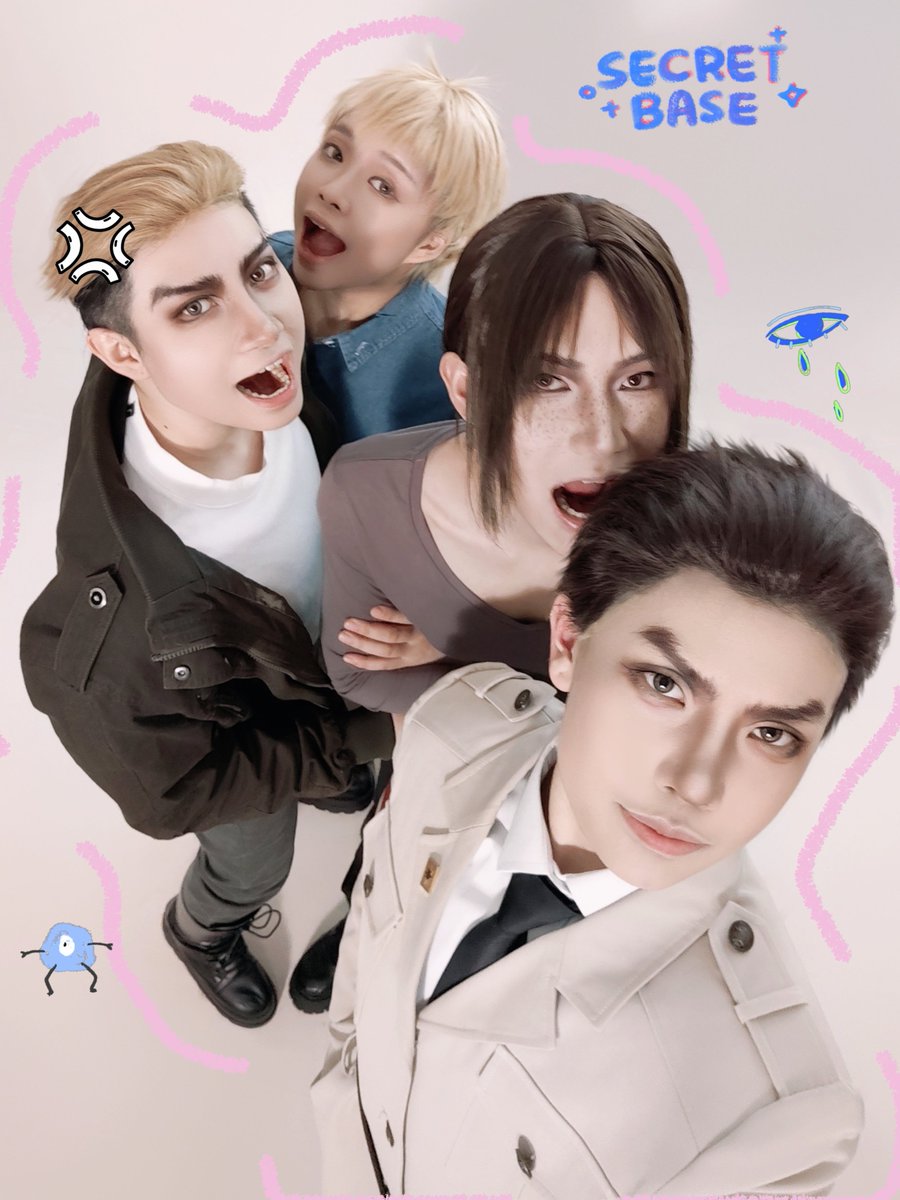 【cosplay】集合啦，颚之巨人！
法尔科:弯弯
波尔克:白菜
尤弥尔:风霜
马赛尔:木头
协力:阿藏