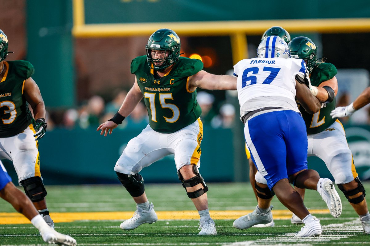 William & Mary Tribe Football (@wmtribefootball) on Twitter photo From walk-on to preseason All-America candidate ➡️ <a href="/RyanMcKenna75/">Ryan McKenna</a> ranks as the nation's #⃣5⃣ returning OL this season!
#GoTribe From walk-on to preseason All-America candidate ➡️ <a href="/RyanMcKenna75/">Ryan McKenna</a> ranks as the nation's #⃣5⃣ returning OL this season!
#GoTribe