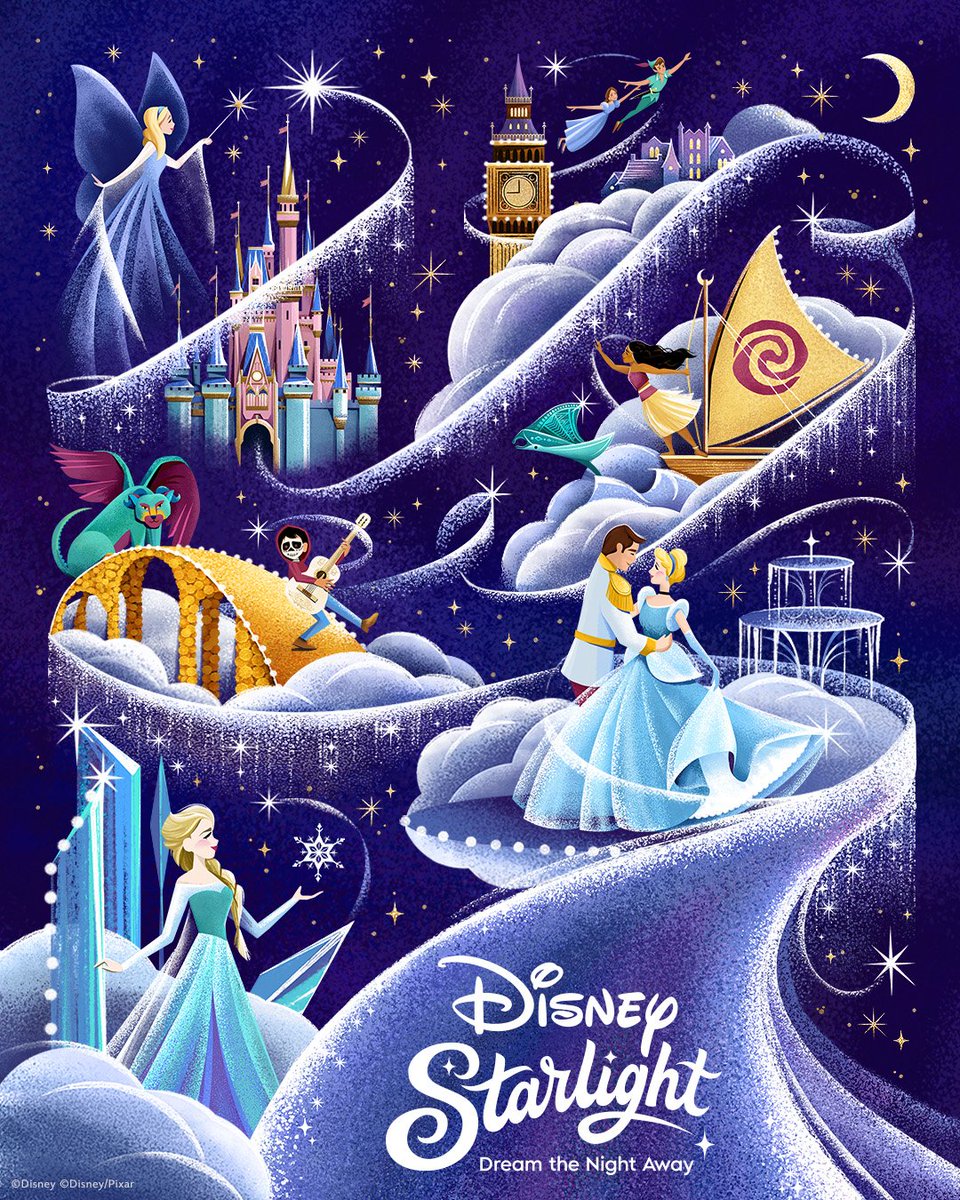 Walt Disney World shared a new statement on when Disney Starlight: Dream the Night Away will debut at Magic Kingdom:

“It won’t be long before the music swells and the twinkling lights flicker, so stay tuned to the Disney Parks Blog for more!”