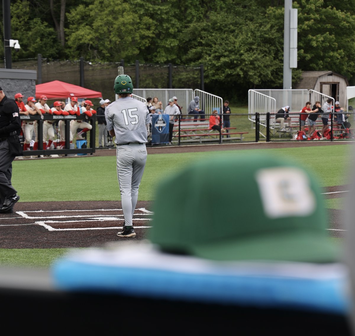 GET US GOING

Nick Thornton drives in two with a two-out double to left and the Blazers are on the board 

T5 | Belhaven 2, #2 Denison 6

#GoGreen | #GreenCollar