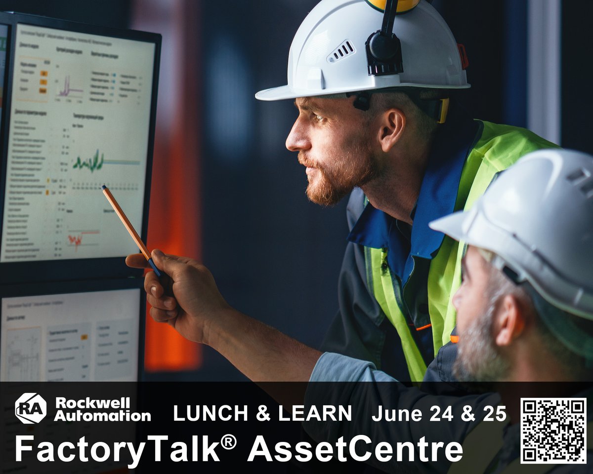 Join us for a free FactoryTalk® AssetCentre Lunch &amp; Learn: Centralized Management of Automation Assets

June 24 &amp; June 25 - Lunch included!

Details and registration: frommelectric.com/events

#FactoryTalk #RockwellAutomation #IndustrialAutomation  #AssetManagement #LunchAndLearn