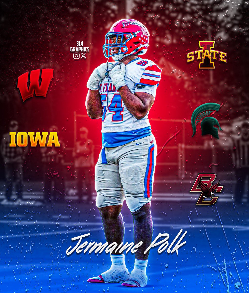 Jermaine Polk † (@jermainepolk26) on Twitter photo Top 5……. Where’s Home 🏡?
<a href="/AllenTrieu/">Allen Trieu</a> <a href="/TomLoy247/">Tom Loy</a> <a href="/adamgorney/">Adam Gorney</a> <a href="/GregSmithRivals/">Greg Smith</a>
<a href="/247Sports/">247Sports</a> <a href="/On3Recruits/">On3 Recruits</a> Top 5……. Where’s Home 🏡?
<a href="/AllenTrieu/">Allen Trieu</a> <a href="/TomLoy247/">Tom Loy</a> <a href="/adamgorney/">Adam Gorney</a> <a href="/GregSmithRivals/">Greg Smith</a>
<a href="/247Sports/">247Sports</a> <a href="/On3Recruits/">On3 Recruits</a>