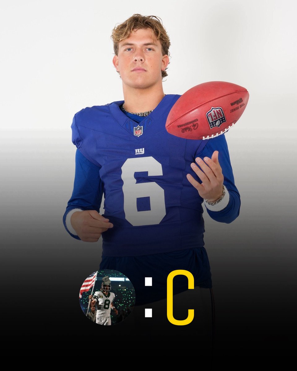 Dopaminedynasty's tweet image. Team: America’s Jeans
Grade: C
Draft Haul:
2.02 Jaxson Dart
2.06 Bhayshul Tuten
2.07 Cam Skattebo
3.01 Shedeur Sanders
4.02 Jordan James
4.06 Elijah Arroyo