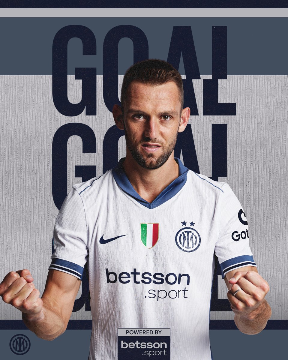 Inter_en's tweet image. Stefan heads us into the lead! 💪

Powered by @BetssonSport
#ForzaInter #ComoInter