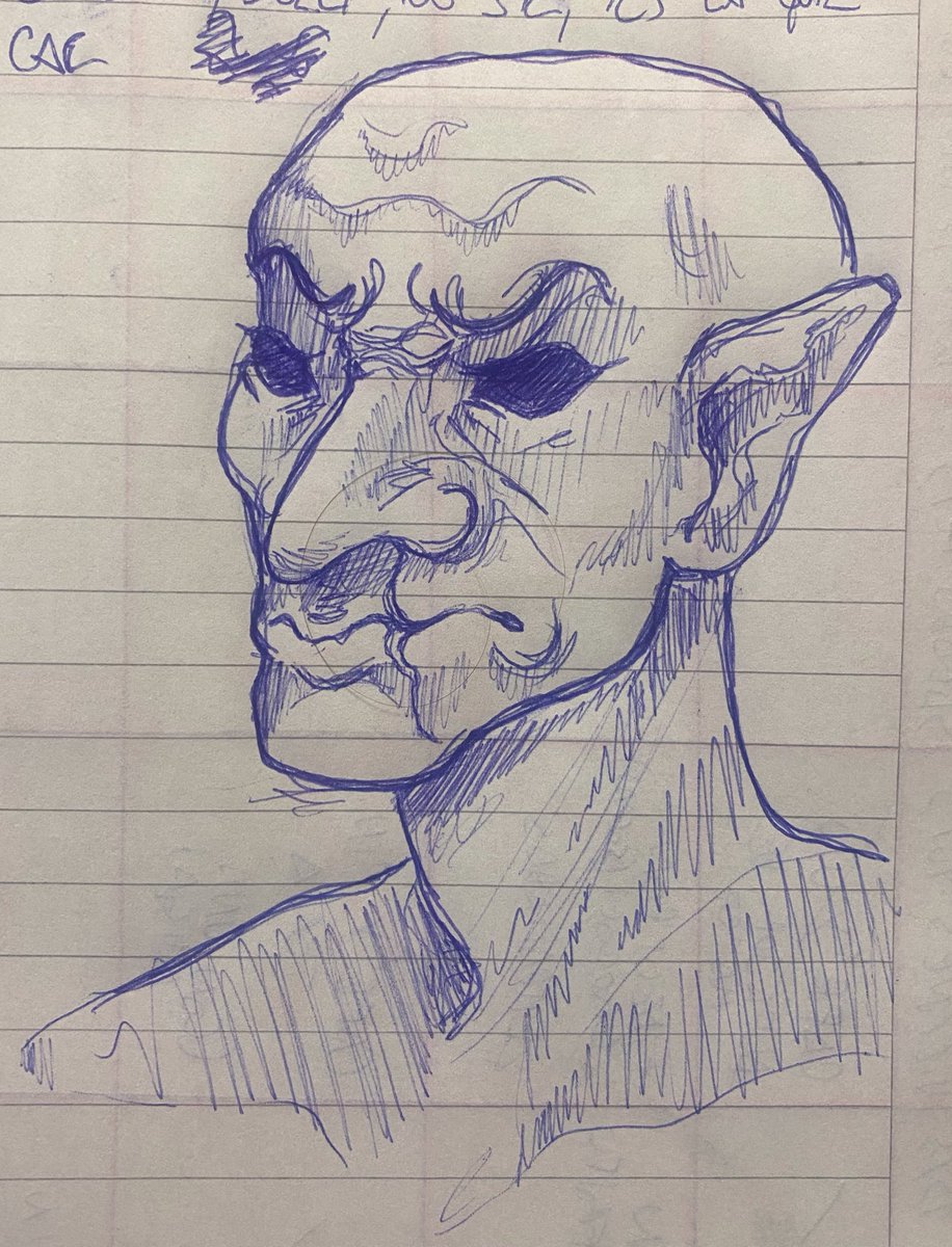 Class sketch of a goblin yay
