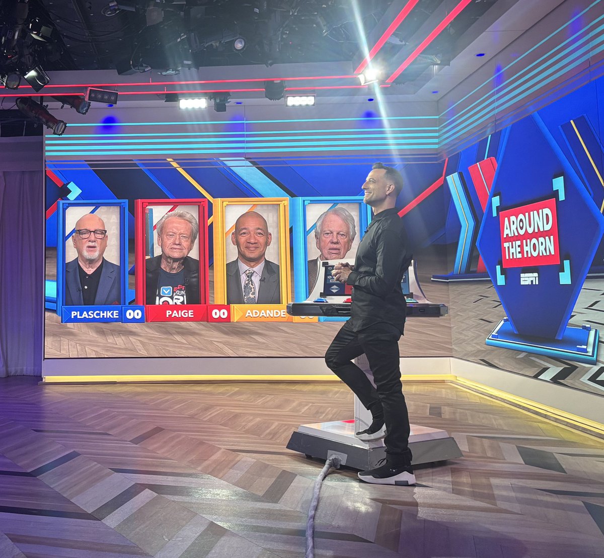 bill hofheimer (@bhofheimer_espn) on Twitter photo No. 4953
Do not miss today’s <a href="/AroundtheHorn/">Around the Horn</a> finale at 5p ET on ESPN. <a href="/TonyReali/">Tony Reali</a> and team celebrate 23 years with some special touches and a panel of all-time favorites. No. 4953
Do not miss today’s <a href="/AroundtheHorn/">Around the Horn</a> finale at 5p ET on ESPN. <a href="/TonyReali/">Tony Reali</a> and team celebrate 23 years with some special touches and a panel of all-time favorites.