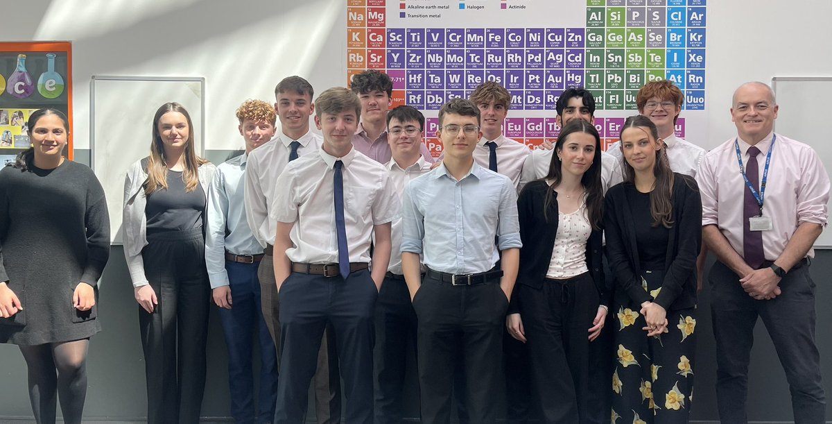 CaldicotScience's tweet photo. And now it’s farewell to another group of amazing young people. Good luck Y13 with your A level exams and with everything you do in the future.  It’s been an absolute pleasure! @Caldicot_Sch #caldicotsixth #chemistryclassof2025 https://t.co/C5iCOQSLO8