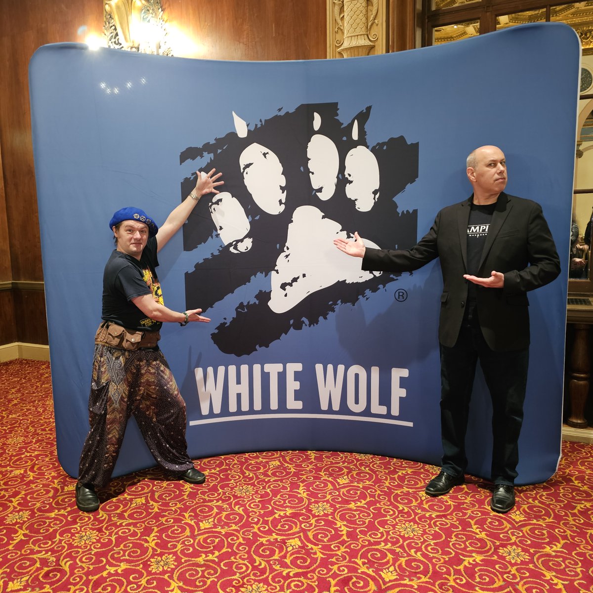 Guiseppe - Modern Artifice (@modernartifice) on Twitter photo This is not a drill, White Wolf is Back!!!!! #vampirethemasquerade #vtm #worldofdarkness #whitewolf <a href="/worldofdarkness/">World of Darkness</a> @bynightstudios @darknessemergent <a href="/vampiresnvino/">Jason Carl</a> This is not a drill, White Wolf is Back!!!!! #vampirethemasquerade #vtm #worldofdarkness #whitewolf <a href="/worldofdarkness/">World of Darkness</a> @bynightstudios @darknessemergent <a href="/vampiresnvino/">Jason Carl</a>