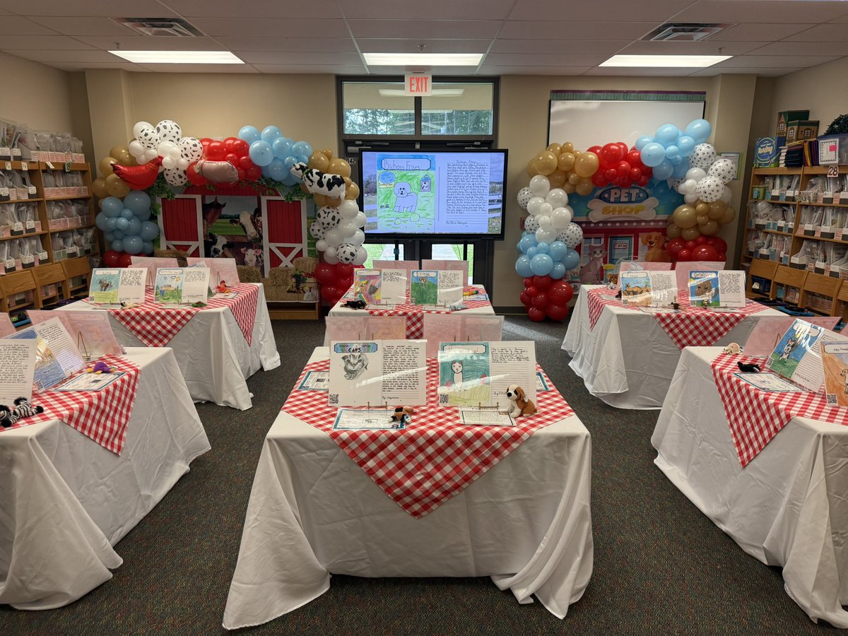 Wrapped up another year in education. One of my favorite events of the year was our 7th Annual Book Premiere.  This project allows each student to really shine, and hosting this event gives me an opportunity to connect with their families. #PublishingParty #ProudAuthors