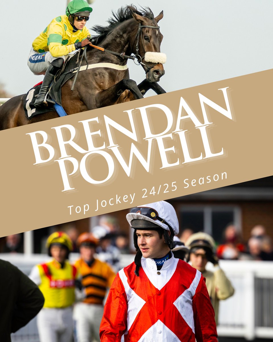 Take a bow, Brendan Powell – our Top Jockey at Plumpton for the 2024/25 season! 👏
Cool, calm and classy in the saddle, he’s had an epic season here – Huge congrats, Brendan 🏆🐎