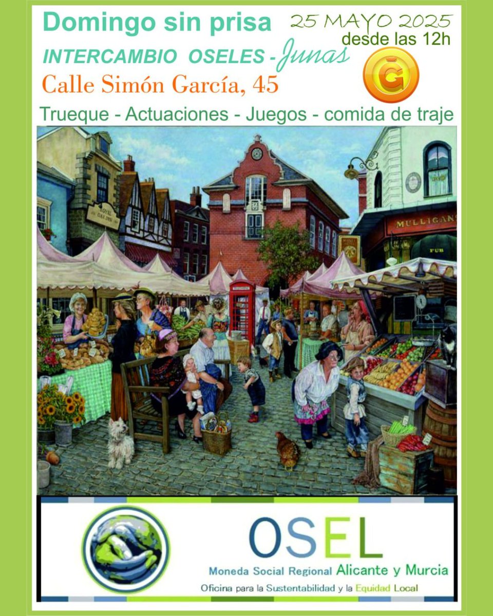 laprotestaes's tweet image. 🤝 La red #OSEL celebra este domingo su jornada de trueque y convivencia para fomentar una economía local y sostenible

📅 Domingo, 25 de mayo 
⏰ Desde las 12h
📍 @_ajuntaera

📰 Más información a través de LaProtesta.es 

laprotesta.es/2025/05/23/la-…