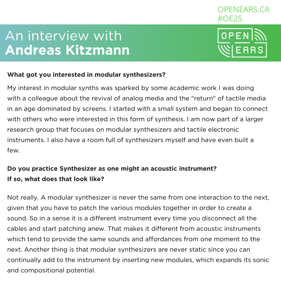 Open Ears Festival tweet media