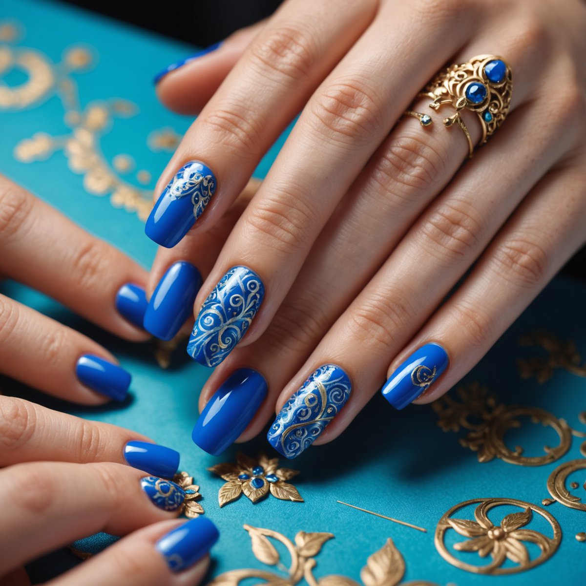 Nail art is a fun way to express yourself! 🎨✨ Get inspired with our latest designs using DEMIblue's vibrant non-toxic nail polishes. What’s your favorite look? Check it out here: wix.to/KYaRMZM #NailArt #ExpressYourself #DemiBlue #NailDesigns