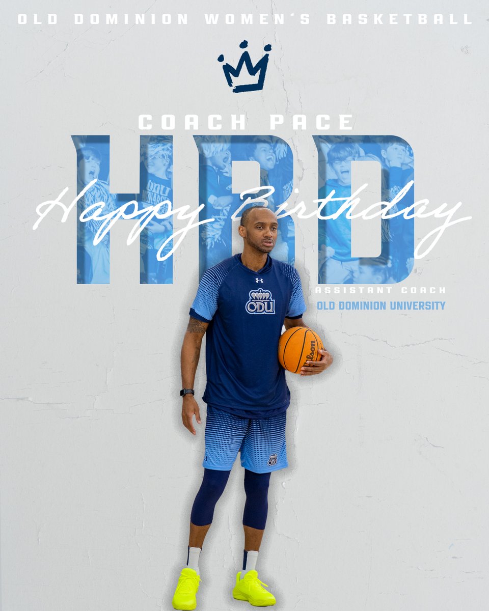 Wishing a very Happy Birthday to Coach Pace🎂🏀🎉

#ODUSports | #ReignOn | #Monarchs