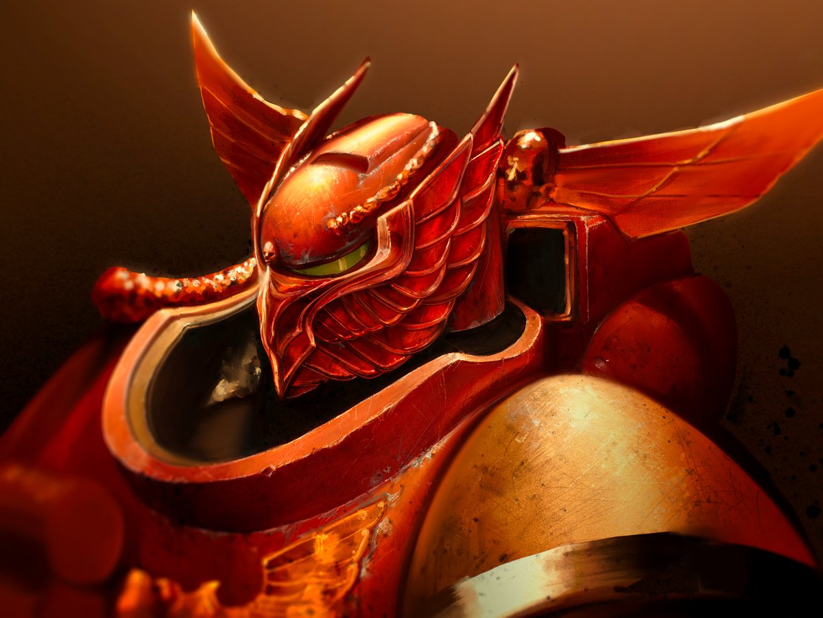 jackdrawss's tweet image. DM me if you want to turn your miniatures into realistic Busts ($50) or Comic heroes (Starting at $15 per characters) #WarhammerCommunity #SpaceMarines