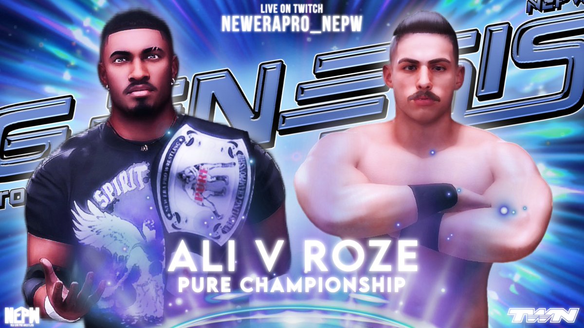 PURE TITLE MATCH: 

"The Greatest Pure Wrestler Now" <a href="/xPathOfAli/">‎ً</a> takes on "The Greatest Pure Wrestler of the Past" <a href="/yacklavine/">vanilla baby</a> in a match for the NEPW Pure Championship at Genesis!