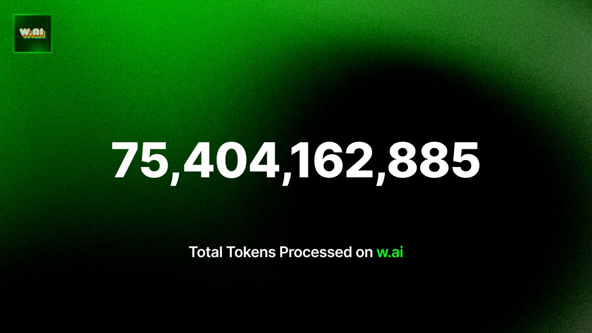 more than tripled since a little over a month ago

the world is waking up

we are summoning decentralized superintelligence

w