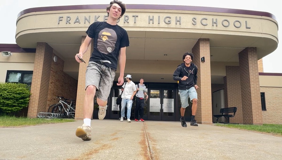 One of the best perks of working in a school district!  You get to see this joy every year!

Senior annual departure parade!! 🎆🎇🎆🎇