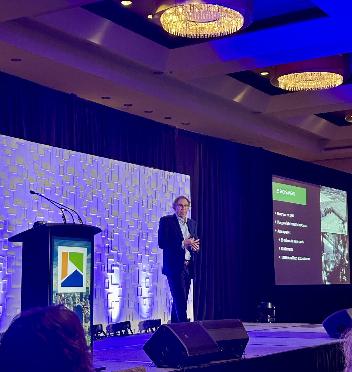 Today’s plenary, Building Sustainable Communities, spotlighted an inspiring story of transformation and impact. We heard from Christian Yaccarini, President and CEO of Société de développement Angus (SDA), a social-economy business born in 1995 after the closure of the Angus