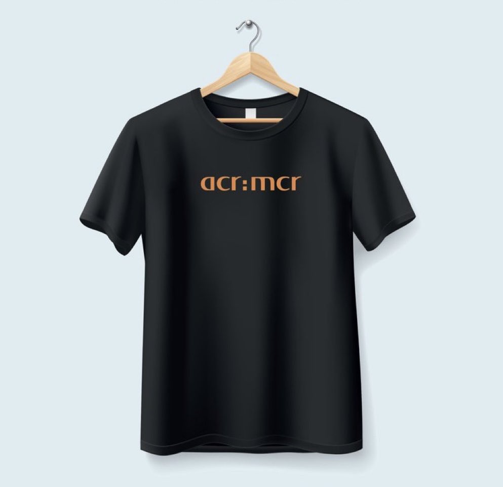 acrmcr's tweet image. This day-glo orange print is the third of our t-shirts to celebrate the 35th anniversary of the release of our 1990 album acr:mcr and will be available at the Merch Market this Sunday 25th Come & say hi we’re at the 02 Ritz.
acertainratio.tmstor.es