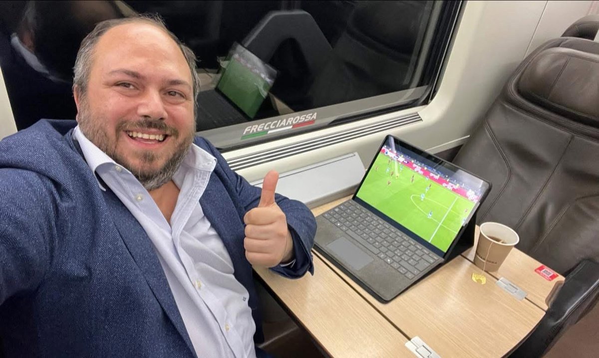 Claudio Cerchione (@dottorclaudio) on Twitter photo Cari amici,
Prima i pazienti, ma Sto arrivando! Napoli, aspettami!
#DottorClaudio
#saroconte
#abbiamounsognonelcuore
#ForzaNapoliSempre
<a href="/IRSTDinoAmadori/">IRST "Dino Amadori" IRCCS</a>
<a href="/sohoitaly/">sohoitaly</a>
<a href="/SocietyofHemOnc/">Society of Hematologic Oncology (SOHO)</a>
<a href="/MDAndersonNews/">MD Anderson Cancer Center</a>
<a href="/AIL_ets/">AIL - Ass. Italiana Leucemie linfomi e mieloma</a> Cari amici,
Prima i pazienti, ma Sto arrivando! Napoli, aspettami!
#DottorClaudio
#saroconte
#abbiamounsognonelcuore
#ForzaNapoliSempre
<a href="/IRSTDinoAmadori/">IRST "Dino Amadori" IRCCS</a>
<a href="/sohoitaly/">sohoitaly</a>
<a href="/SocietyofHemOnc/">Society of Hematologic Oncology (SOHO)</a>
<a href="/MDAndersonNews/">MD Anderson Cancer Center</a>
<a href="/AIL_ets/">AIL - Ass. Italiana Leucemie linfomi e mieloma</a>