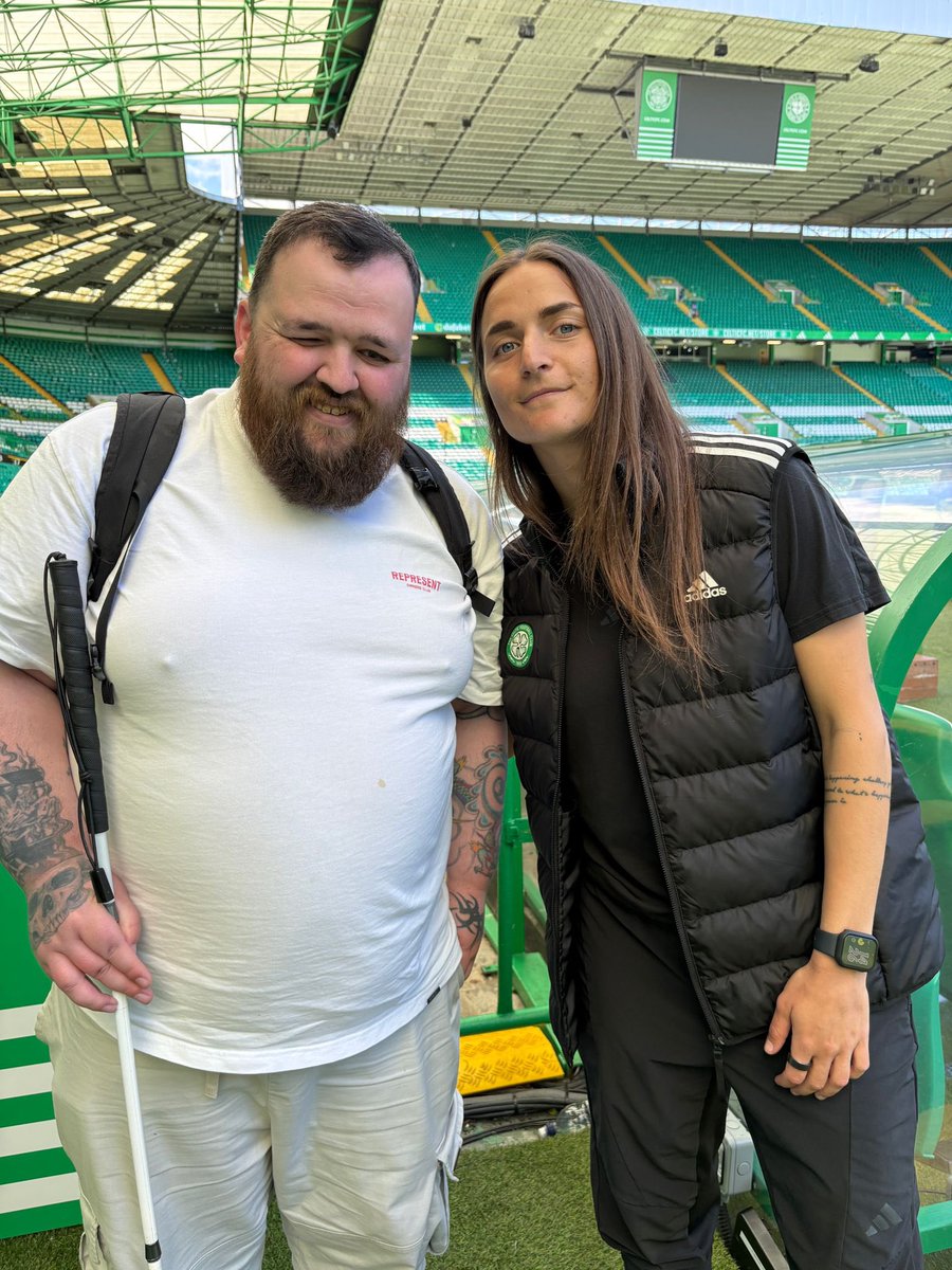 Jon Attenborough (@jonattenborough) on Twitter photo Was lovely to meet you <a href="/elenasadiku/">Elena Sadiku</a> last weekend at Celtic Park
Hope you and the team enjoy the end of season break! Was lovely to meet you <a href="/elenasadiku/">Elena Sadiku</a> last weekend at Celtic Park
Hope you and the team enjoy the end of season break!