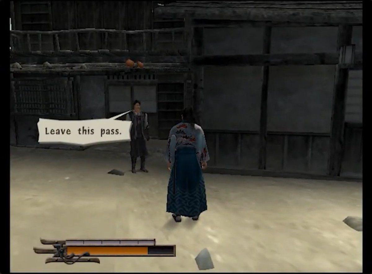 I'm always fascinated by Japanese games that undergo a lot of changes when it comes to their western releases. 

Way of the Samurai 1 in Japan had black bars to feel like a Japanese samurai movie &amp; the dialogue was displayed vertically, but both things were taken out for us!