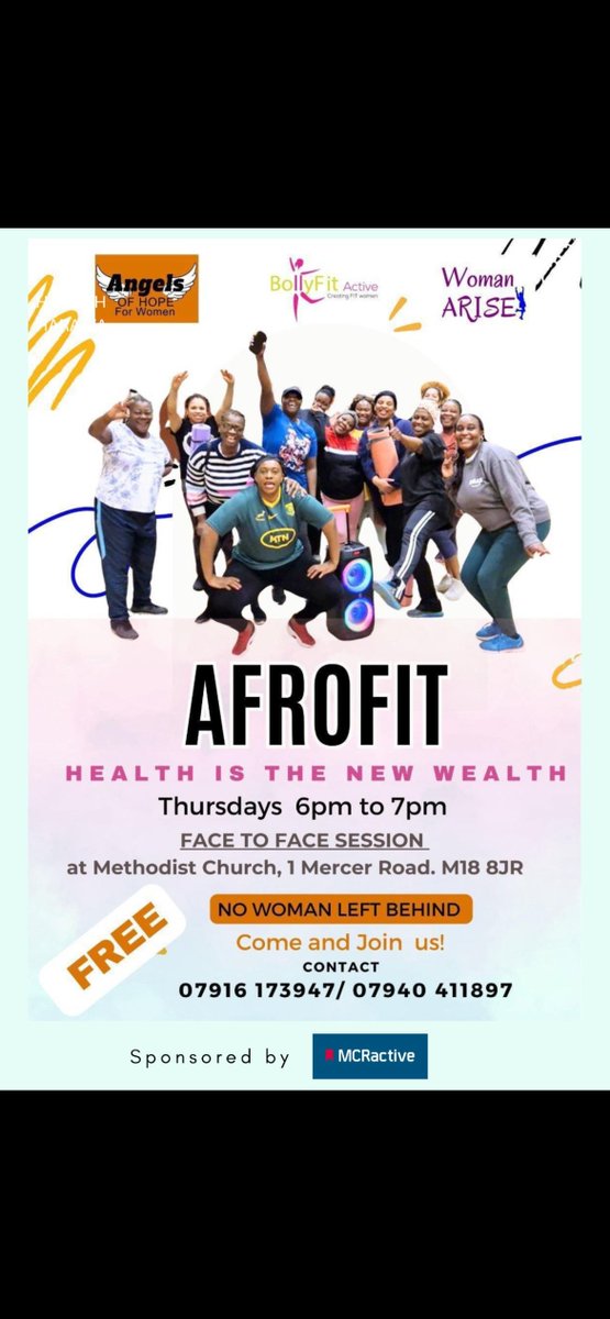 Yes, we #afrofitters are still going as strong as ever🏃‍♀️come and stop by👏
#afrofitthursdaysessions #localinterventiongortonabbeyhealth #healthiswealth #viral #trending