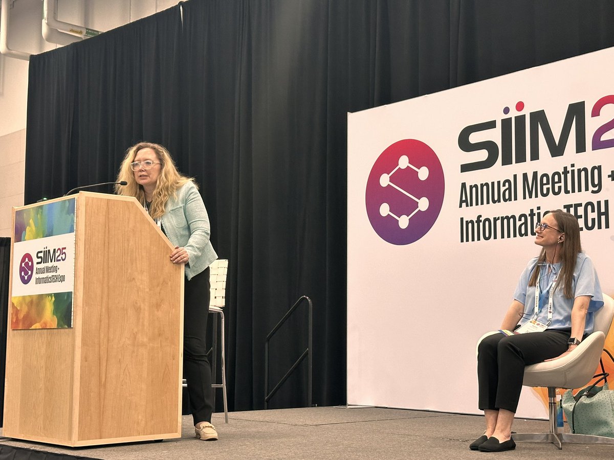 MalekiNazanin's tweet image. Industry-Academic partnership, where clinical questions spark innovation, and solutions translate directly into streamlined radiology workflows. This is the power of SIIM! #SIIM25 @SIIM_Tweets
 #Informatics #Radiology #AI
@MariamAboian @asset25 
@AudreyVerde