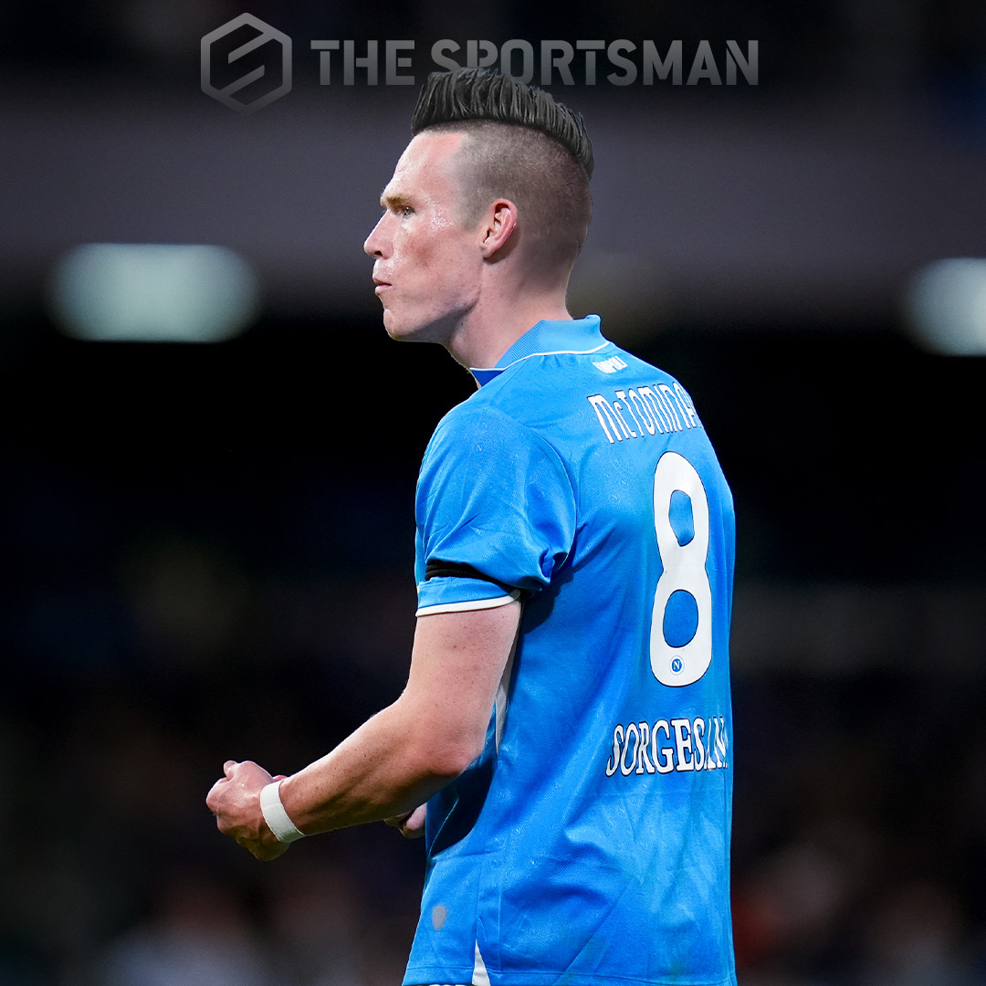 🥇 Scott McTominay has now matched Marek Hamsik's best goalscoring season for Napoli with 12 goals.

Forza Scozia. 🏴󠁧󠁢󠁳󠁣󠁴󠁿

#NapoliCagliari | #SerieA