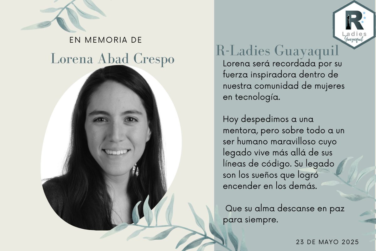 R-Ladies Guayaquil tweet media