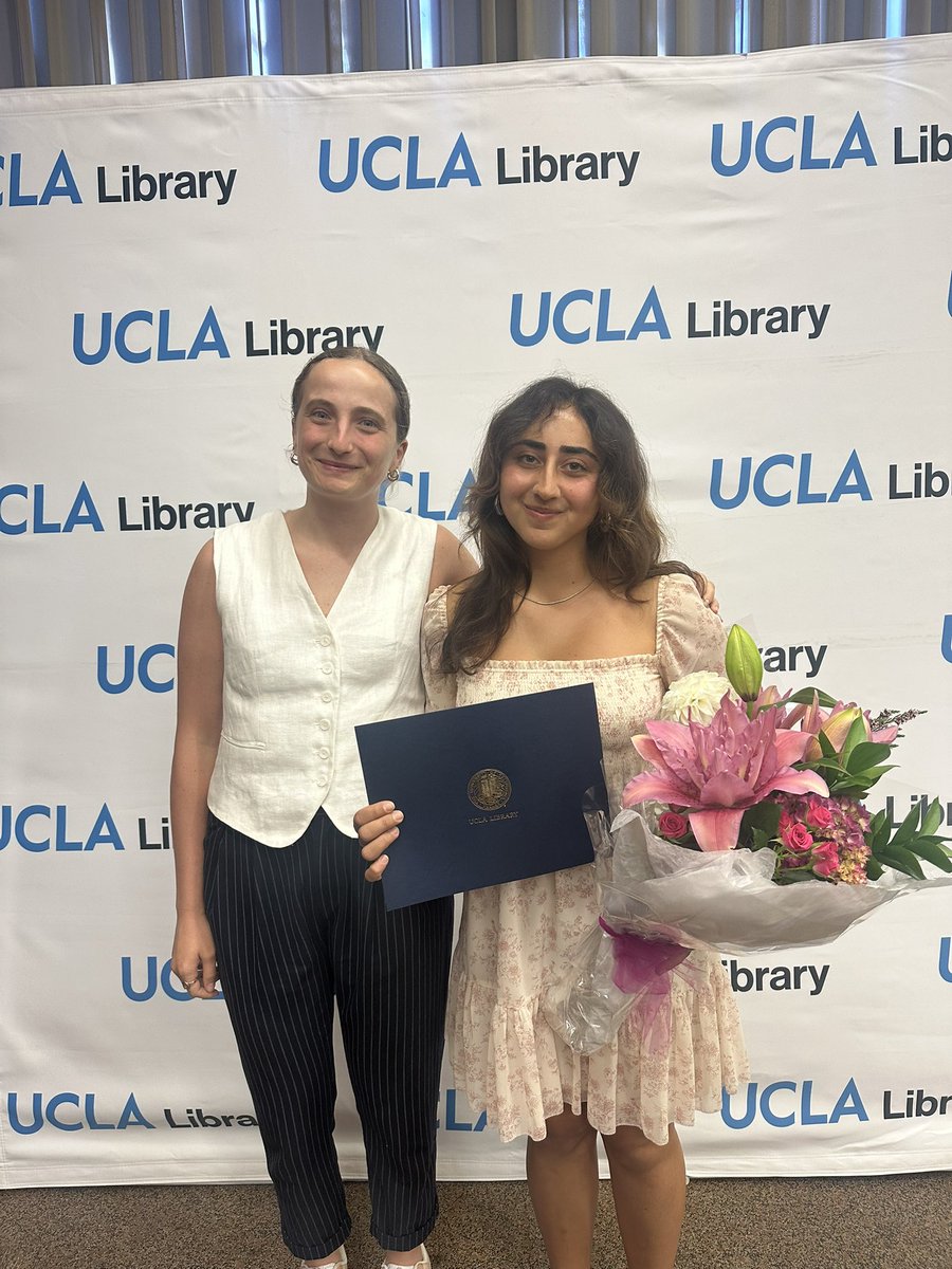 Congrats to <a href="/UCLAStressLab/">UCLA Stress Lab</a> research assistant <a href="/afshar_kimya/">Kimya Afshar</a> on winning the <a href="/UCLALibrary/">UCLA Library</a> undergraduate research award!! 

I’m confident this is the first of many award ceremonies I will be attending to support this intelligent and wonderful future academic!!