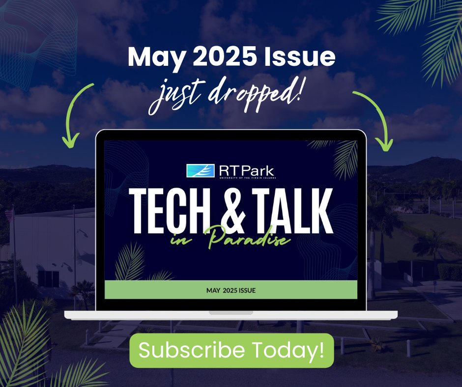 UVIRTP's tweet image. 📬 The new Tech &amp;amp; Talk in Paradise is out!

Missed it? Catch up and stay informed on what’s driving economic growth in the VI. Subscribe 👉 hubs.ly/Q03n_v2g0

#TechAndTalk #RTPark #StayInformed #EconomicGrowth #CommunityDriven