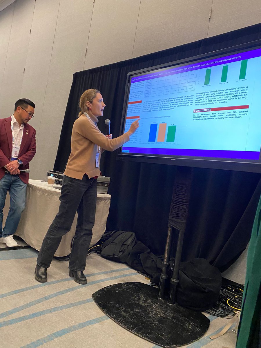 Paola Vidal Montal (@paolavmontal) on Twitter photo 🎤 Presenting our multicentre study on lupus nephritis today at #LUPUS2025 !
Excited to share key findings & collaborate with experts in the field. Grateful to our team & partners for making this research possible. <a href="/reuma_hub/">Reumatologia Hospital Universitari de Bellvitge</a> <a href="/irealt2/">Irene Altabás</a> <a href="/BeaFrade/">Beatriz Frade Sosa</a> <a href="/DrGomezPuerta/">José A. Gómez Puerta</a> <a href="/LupusCongress/">Lupus 2025</a> 🎤 Presenting our multicentre study on lupus nephritis today at #LUPUS2025 !
Excited to share key findings & collaborate with experts in the field. Grateful to our team & partners for making this research possible. <a href="/reuma_hub/">Reumatologia Hospital Universitari de Bellvitge</a> <a href="/irealt2/">Irene Altabás</a> <a href="/BeaFrade/">Beatriz Frade Sosa</a> <a href="/DrGomezPuerta/">José A. Gómez Puerta</a> <a href="/LupusCongress/">Lupus 2025</a>