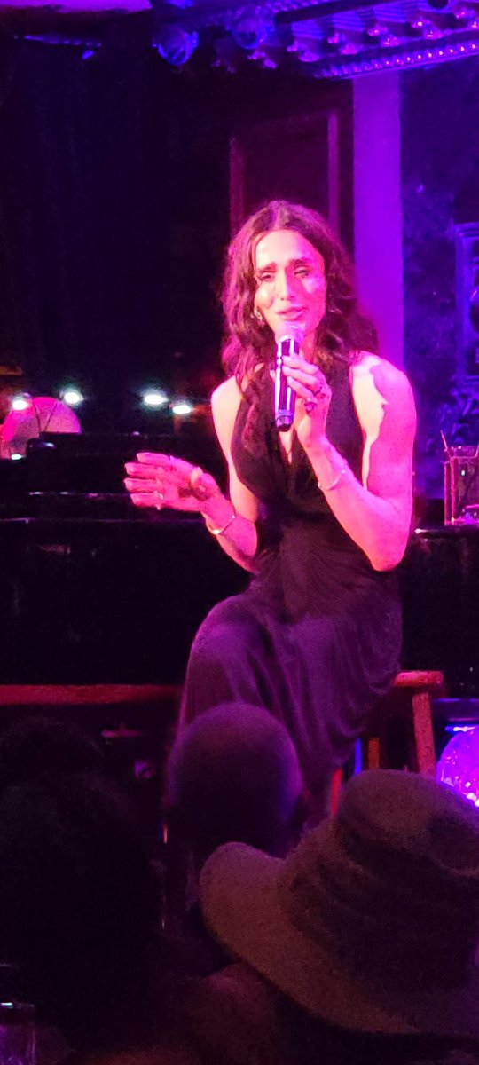 Thank you to everyone who came to my show at @54below.
After a two-year pause from the stage, I couldn’t have dreamed of a warmer, more generous audience.
Your presence, your energy, your love—I felt it all. Thank you. 🩷