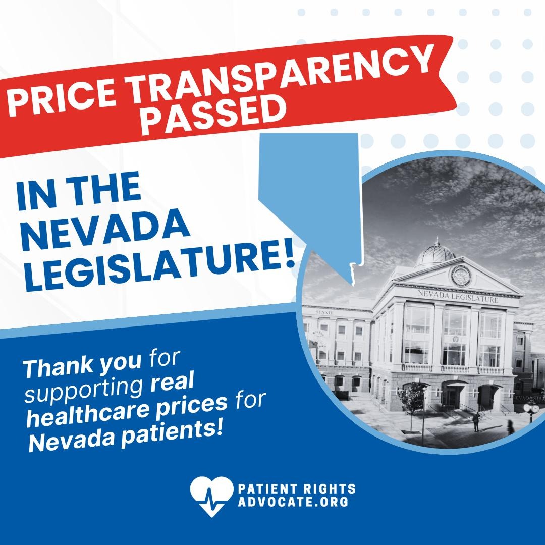 PatientRightsAdvocate.org (@ptrightsadvoc) on Twitter photo Congratulations to the Nevada Legislature for passing A.B. 343!
Now, it’s up to Gov. <a href="/JosephMLombardo/">Governor Joe Lombardo</a> to sign it into law and deliver real prices to Nevadans! Congratulations to the Nevada Legislature for passing A.B. 343!
Now, it’s up to Gov. <a href="/JosephMLombardo/">Governor Joe Lombardo</a> to sign it into law and deliver real prices to Nevadans!