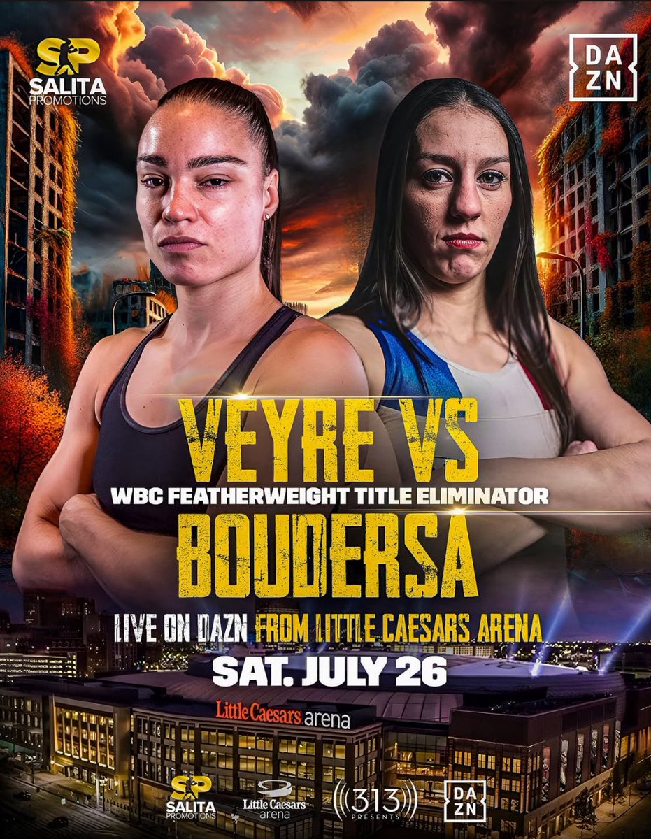 Fists will be flyin’ 
<a href="/CaroVeyre/">Caroline Veyre</a> 🇨🇦 
<a href="/liciaboudersa/">Licia Boudersa🥊💪🥊💪</a> 🇫🇷 
<a href="/SalitaProm/">Salita Promotions</a>