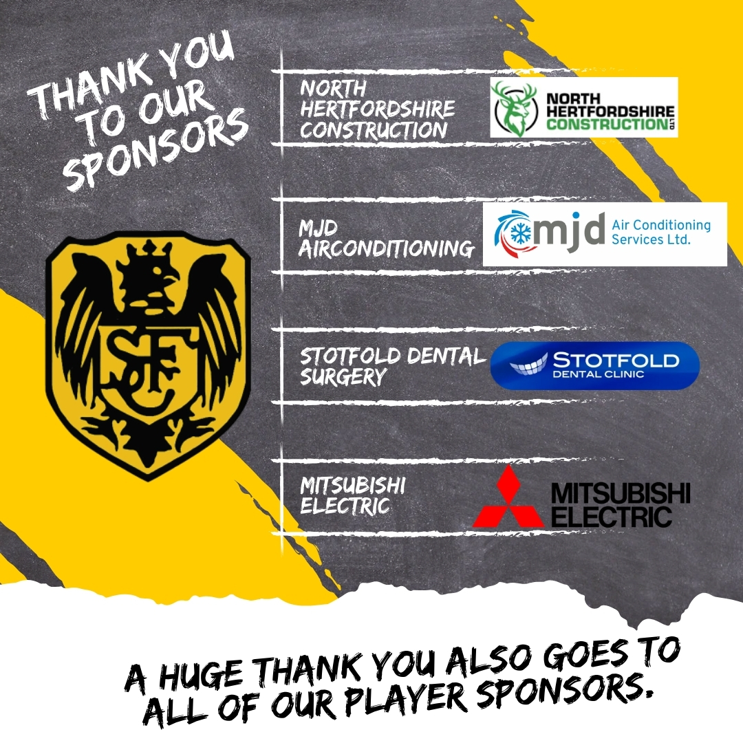Stotfold FC Women (@stotfoldfcwomen) on Twitter photo A massive shout out also goes out to all of the sponsors for this season 🥰 including those for the players
We really appreciate all your support this season 🤩
<a href="/NorthHertsGroup/">North Hertfordshire construction</a>
<a href="/Mjdairconltd/">MJD AIR CON</a>
<a href="/ME_Europe/">Mitsubishi Electric</a>
Stotfold Dental Clinic A massive shout out also goes out to all of the sponsors for this season 🥰 including those for the players
We really appreciate all your support this season 🤩
<a href="/NorthHertsGroup/">North Hertfordshire construction</a>
<a href="/Mjdairconltd/">MJD AIR CON</a>
<a href="/ME_Europe/">Mitsubishi Electric</a>
Stotfold Dental Clinic