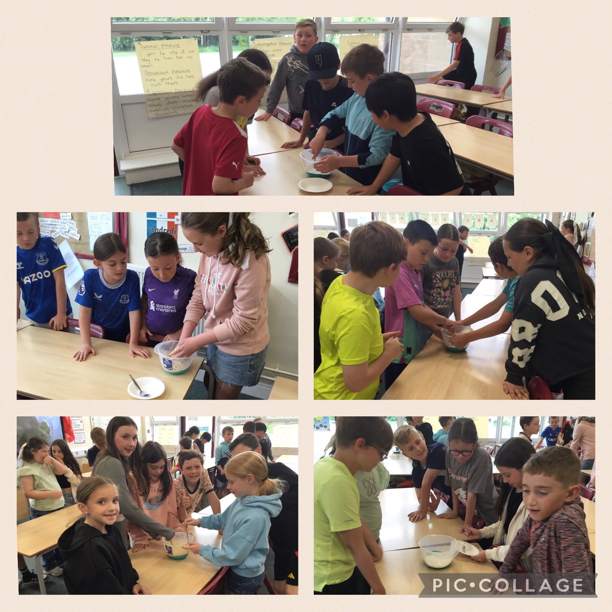 CTKLiverpoolY5's tweet photo. Making Rock Cakes as a healthy snack in Design and Technology. We also thought about allergies and intolerances when we designed the recipe. We hope you enjoyed them. https://t.co/89Q4CUbJ94