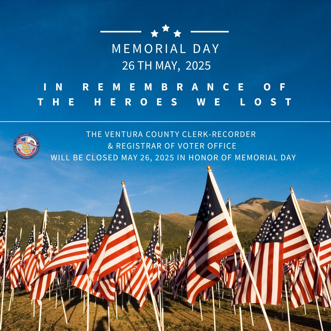 VC Clerk Recorder (@vcclerkrecorder) on Twitter photo 