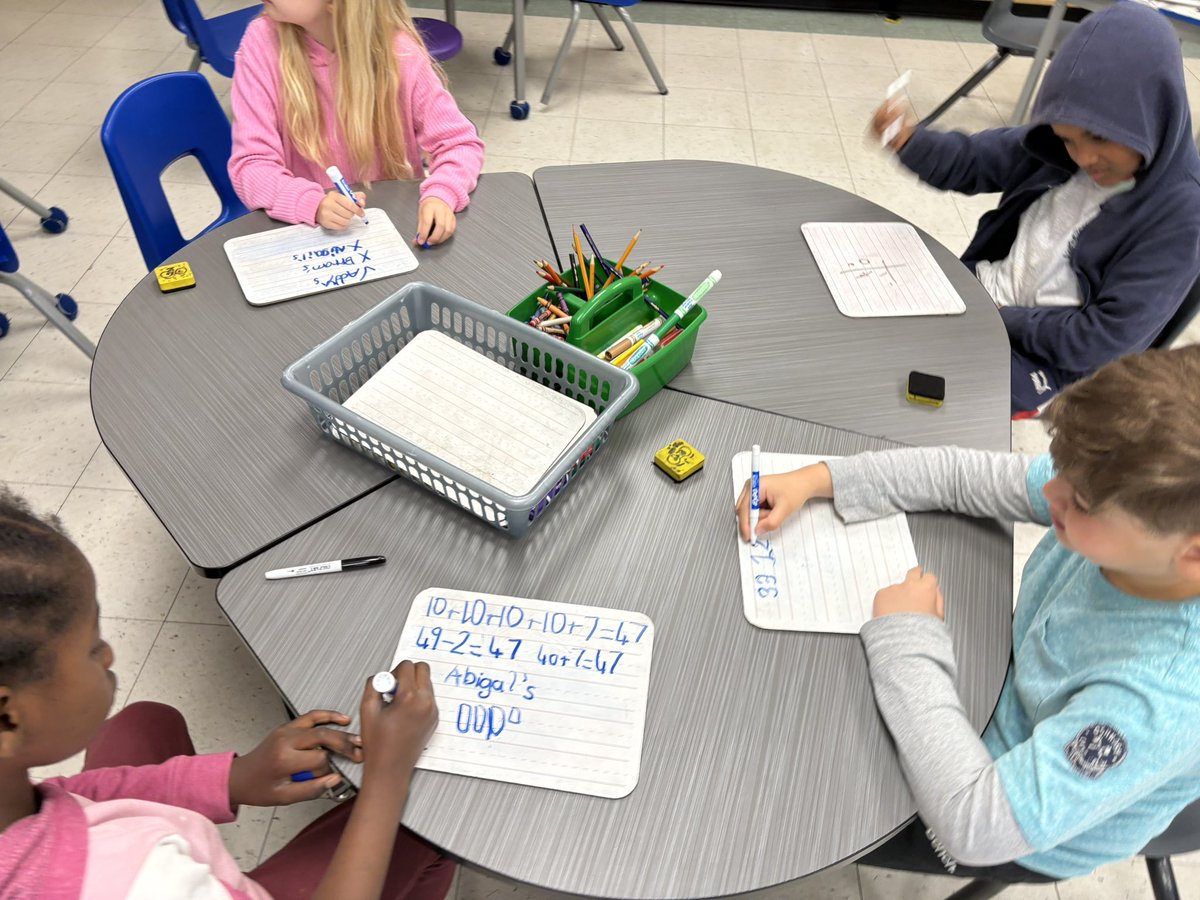 Ellen van de Loo (@ellengvo) on Twitter photo Kassie picked 43 berries 🫐
What happened next?
Students collaborated, created and solved different math scenarios as we worked through this #MathUp task
Well done <a href="/StBrigidOCSB/">St. Brigid School</a> students! 👏
#ocsb #ocsbMath Kassie picked 43 berries 🫐
What happened next?
Students collaborated, created and solved different math scenarios as we worked through this #MathUp task
Well done <a href="/StBrigidOCSB/">St. Brigid School</a> students! 👏
#ocsb #ocsbMath