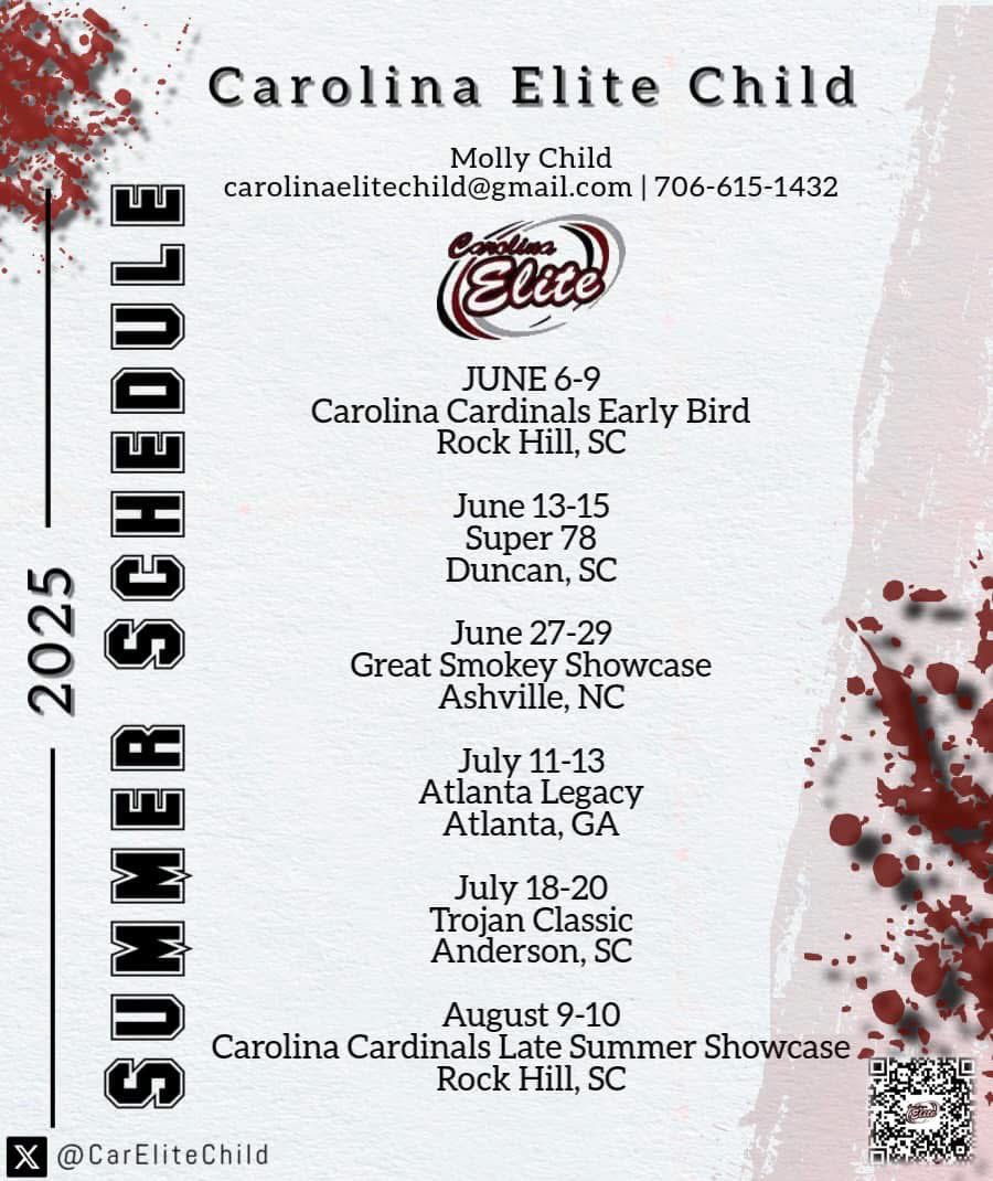 Lindsay Redmon 2027 (@redmonlindsay) on Twitter photo Travel Season is around the corner!! Come check out our team full of great talent!! <a href="/tdoby_USASB/">Tim Doby</a> <a href="/CatamountSB/">Western Carolina Softball</a> <a href="/WingateSoftball/">Wingate Softball</a> <a href="/Winthropsoftbal/">Winthrop Softball</a> <a href="/FSU_Softball/">Florida State Softball ๐ฅ</a> <a href="/CarEliteChild/">Carolina Elite - Child</a> <a href="/UNCGSoftball/">UNCG Softball</a> <a href="/UNCWsoftball/">UNCW Softball</a> <a href="/RadfordSoftball/">Radford Softball</a> <a href="/HokiesSoftball/">Virginia Tech Softball</a> <a href="/ExtraInningSB/">EXTRA INNING SOFTBALL</a> Travel Season is around the corner!! Come check out our team full of great talent!! <a href="/tdoby_USASB/">Tim Doby</a> <a href="/CatamountSB/">Western Carolina Softball</a> <a href="/WingateSoftball/">Wingate Softball</a> <a href="/Winthropsoftbal/">Winthrop Softball</a> <a href="/FSU_Softball/">Florida State Softball ๐ฅ</a> <a href="/CarEliteChild/">Carolina Elite - Child</a> <a href="/UNCGSoftball/">UNCG Softball</a> <a href="/UNCWsoftball/">UNCW Softball</a> <a href="/RadfordSoftball/">Radford Softball</a> <a href="/HokiesSoftball/">Virginia Tech Softball</a> <a href="/ExtraInningSB/">EXTRA INNING SOFTBALL</a>
