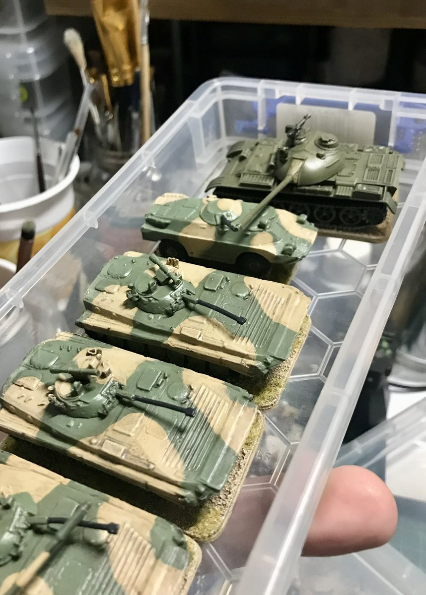 Dug out the 15mm moderns. I need a wee break from Oldhammer.