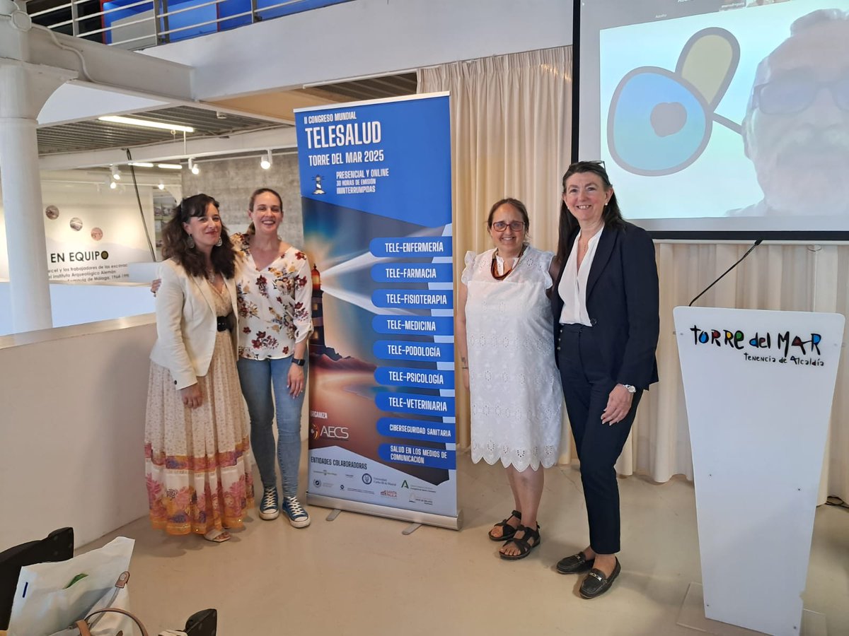 CONGRESO MUNDIAL TELESALUD (@cmtelesalud) on Twitter photo Hoy cerramos con gran satisfacción el II Congreso Mundial de Telesalud en Torre del Mar. Gracias a ponentes, asistentes y colaboradores
Mención esapecial a AECs, <a href="/tenenciatdm/">Torre del Mar</a>, @infouma, universidad Carlos III, Universidad Santa Paula @mickrea_productora. Hoy cerramos con gran satisfacción el II Congreso Mundial de Telesalud en Torre del Mar. Gracias a ponentes, asistentes y colaboradores
Mención esapecial a AECs, <a href="/tenenciatdm/">Torre del Mar</a>, @infouma, universidad Carlos III, Universidad Santa Paula @mickrea_productora.