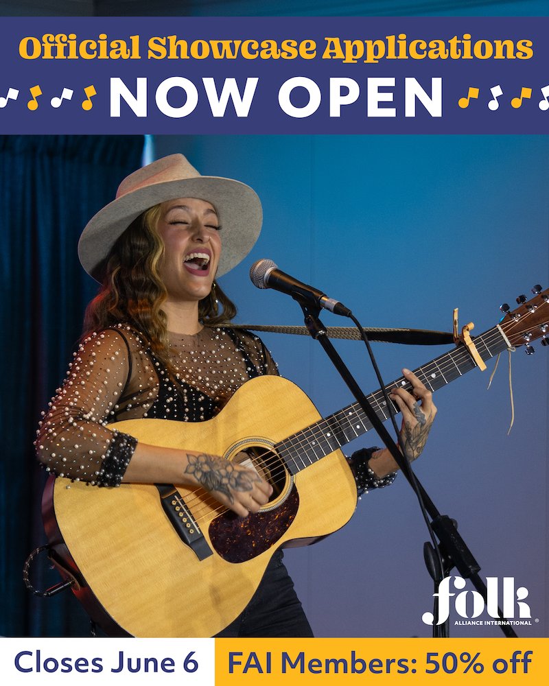 Reminder: apply for an Official Showcase for FAI 2026 in New Orleans in January! Applications close June 6th. folk.org/conference/off…