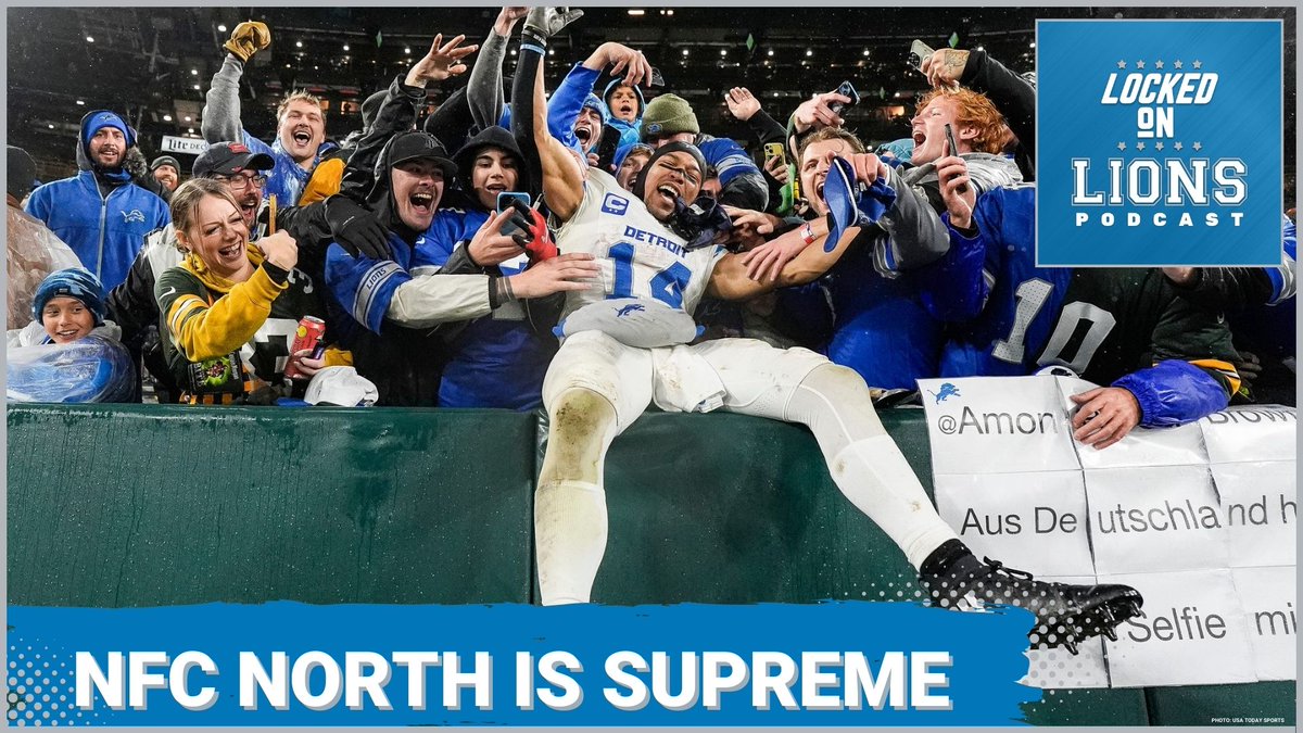 Matt Dery (@deryspeaks) on Twitter photo On today's <a href="/lockedonlions/">Locked on Lions</a> Podcast: The Detroit Lions reside in the best division in the NFL. #firstlisten
Audio: link.chtbl.com/LOLions?sid=Yo...
Video: youtube.com/watch?v=pZ1nvc… On today's <a href="/lockedonlions/">Locked on Lions</a> Podcast: The Detroit Lions reside in the best division in the NFL. #firstlisten
Audio: link.chtbl.com/LOLions?sid=Yo...
Video: youtube.com/watch?v=pZ1nvc…