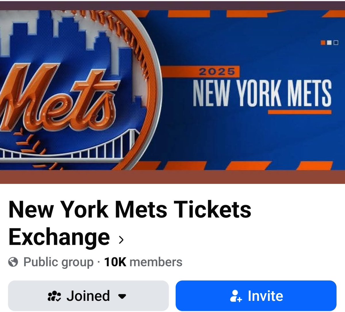 This FB group is a scam. Just scammed by the Moderator Bethanny Rivers (Rex Davis Zelle Profile) who is verified by the Admin (who has deleted all my posts). The whole group is in on it. #Mets #ScamAlert