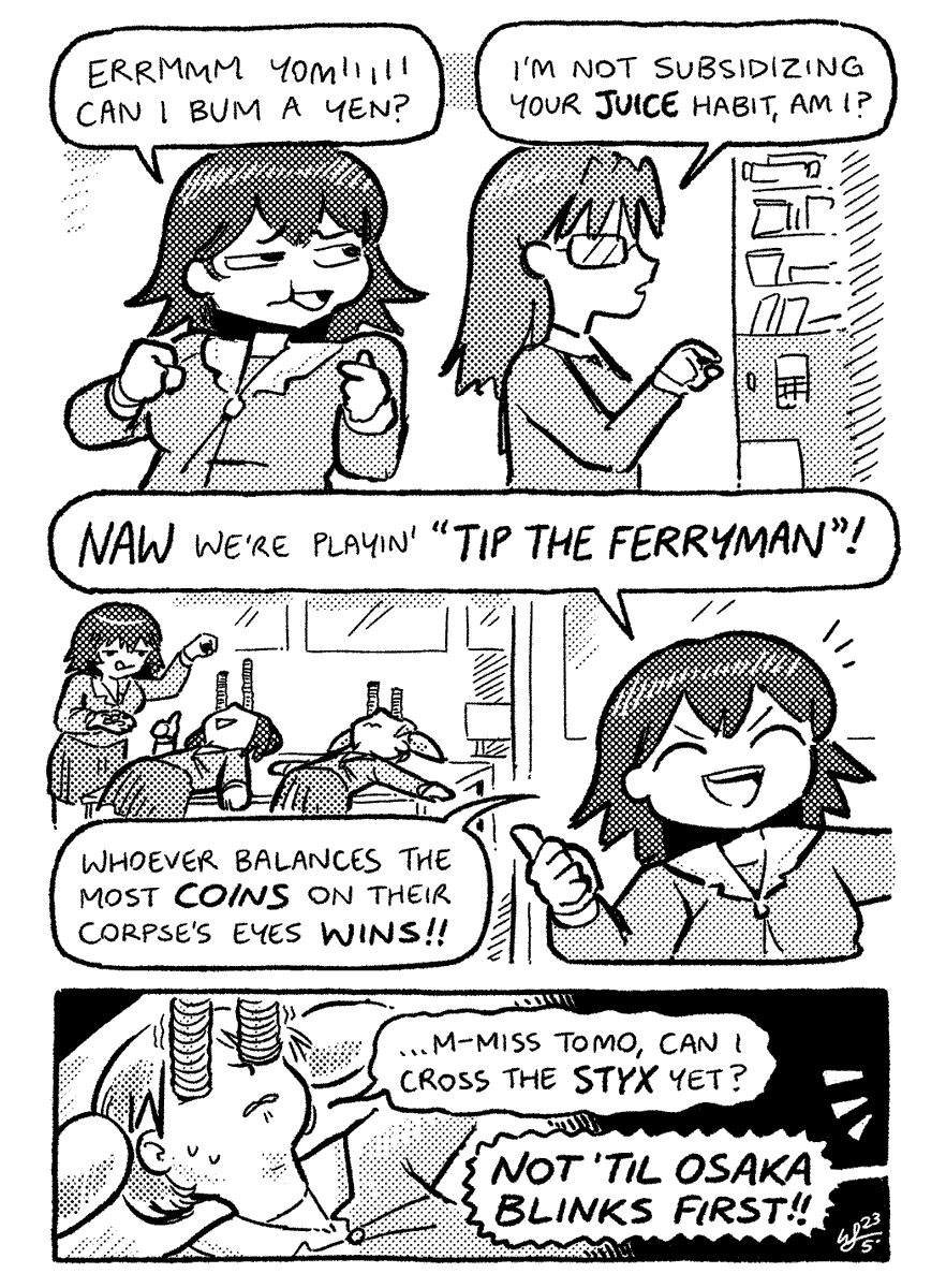 i love making up silly children's games :) #azumangadaioh 