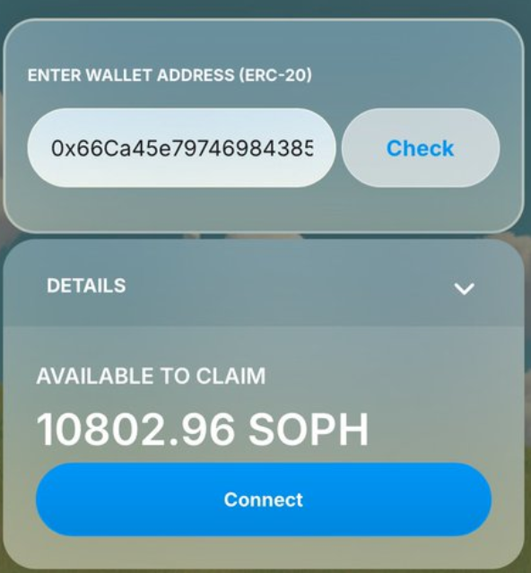 PariXbtc's tweet photo. 🧠 SOPH claim is open. 
If you’re eligible for $SOPH, your tokens are waiting.

🔗 https://t.co/mV4ijtAYfx

Connect. Claim. Be part of what’s next.
No noise. Just value. 🔓 #SOPH @giverep https://t.co/l12VxbDmLR